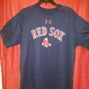 Mens Red Sox Under Armour HeatGear shirt XL